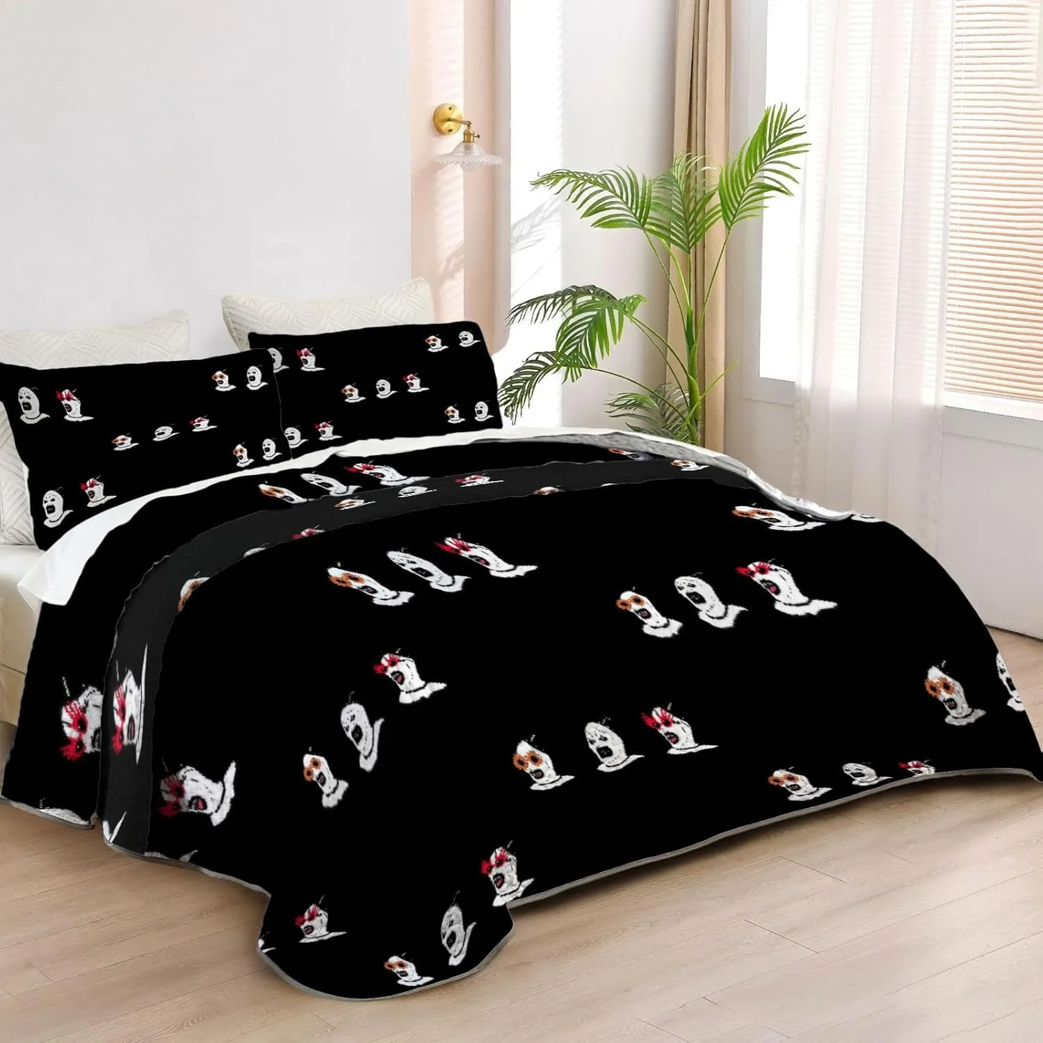 روتختی دو نفره آلنجوی طرح دلقک کابوسوار، ست روتختی نمایش ترسناک، لحاف پارچهای قابل شستشو با 1 روبالشی مدل SC00202-007 روتختی دو نفره آلنجوی طرح دلقک کابوسوار، ست روتختی نمایش ترسناک، لحاف پارچهای قابل شستشو با 1 روبالشی مدل SC00202-007