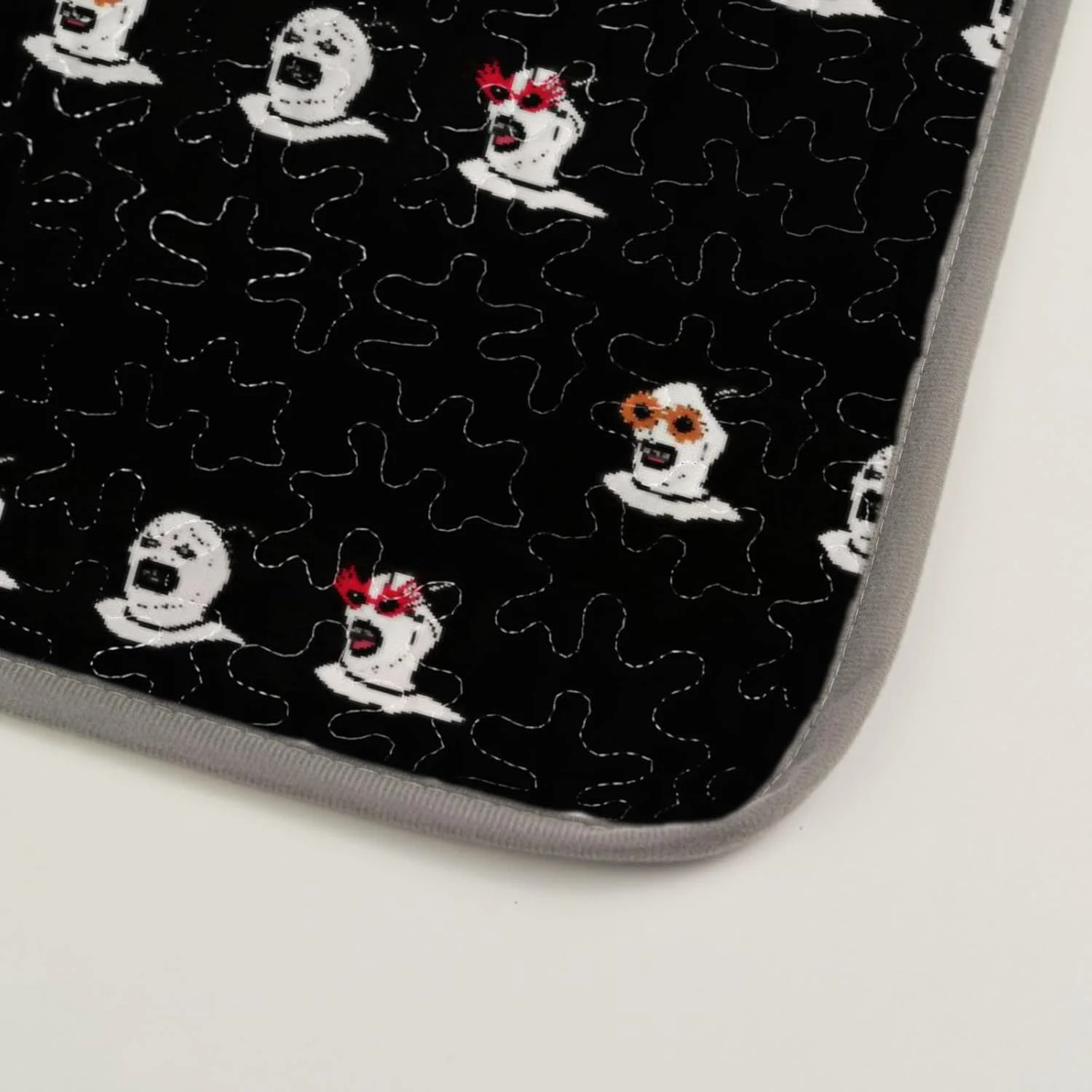 روتختی دو نفره آلنجوی طرح دلقک کابوس‌وار، ست روتختی نمایش ترسناک، لحاف پارچه‌ای قابل شستشو با 1 روبالشی مدل SC00202-007