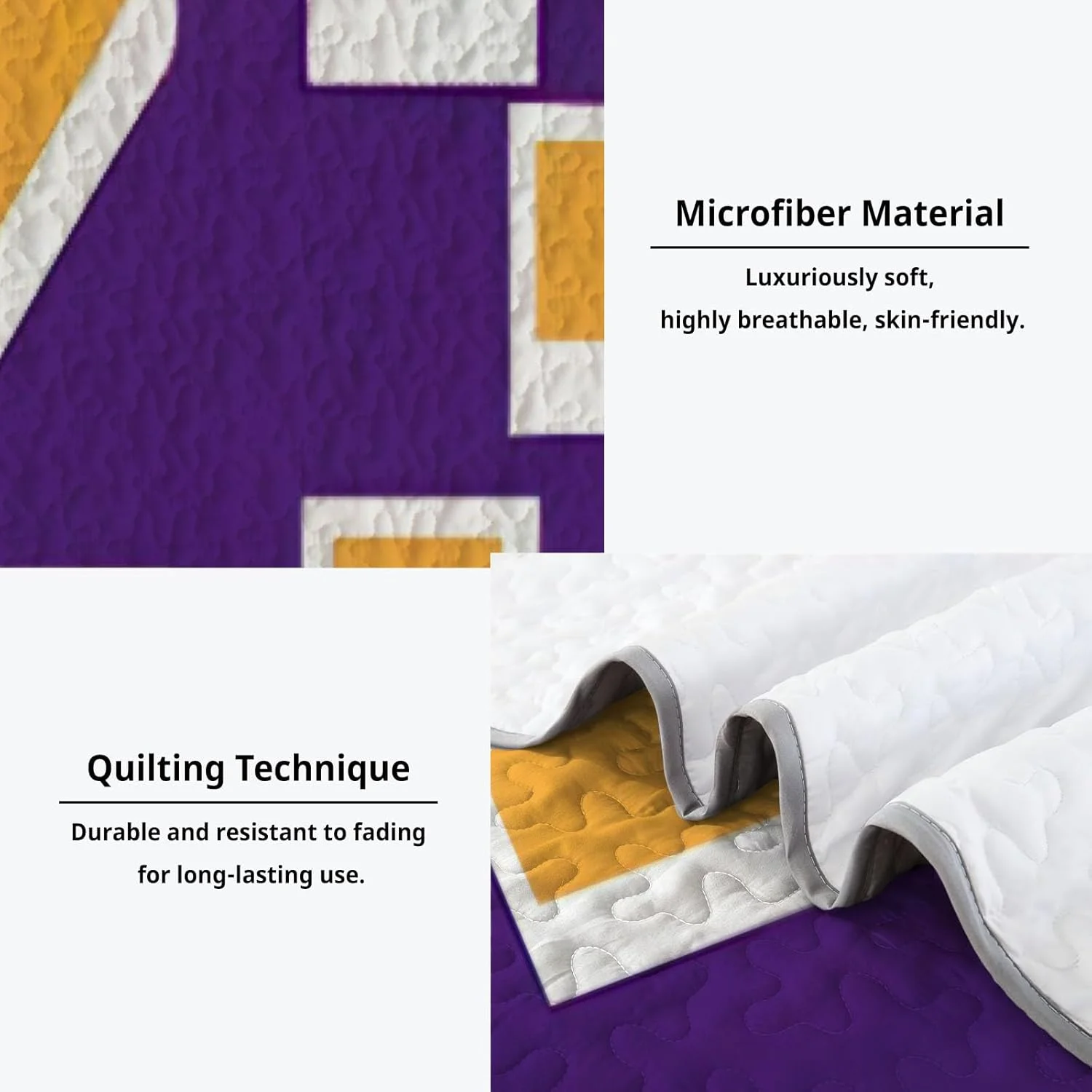 روتختی طرح بسکتبال Allenjoy سایز کوئین، طرح جنگجویان بنفش، ست ملحفه، پارچه قابل شستشو به همراه 2 روبالشی مدل SC00296-007 روتختی طرح بسکتبال Allenjoy سایز کوئین، طرح جنگجویان بنفش، ست ملحفه، پارچه قابل شستشو به همراه 2 روبالشی مدل SC00296-007