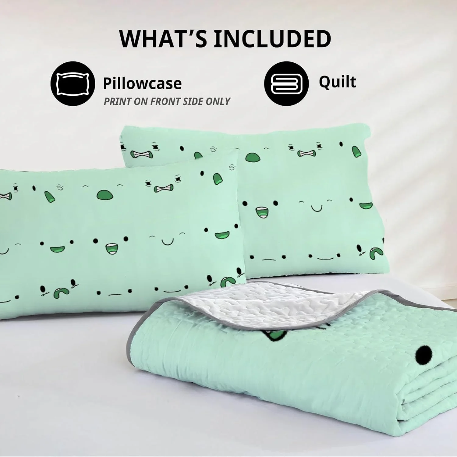 روتختی دو نفره آلنجوی طرح Questing Duo، ست روتختی سرزمین Ooo Explorer، لحاف پارچه ای قابل شستشو با 1 روبالشی SC00318-007