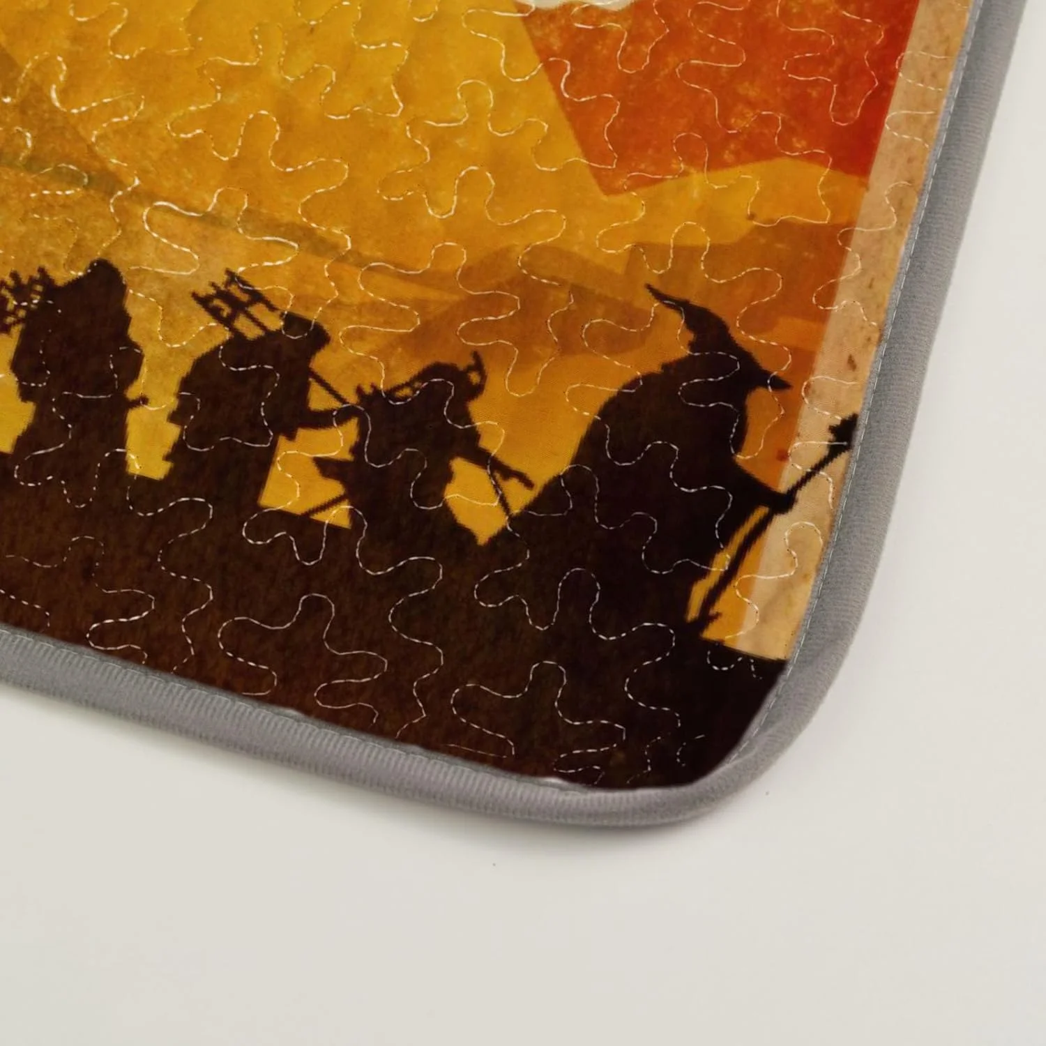 رو تختی سایز کینگ Allenjoy طرح Epic Quest، ست روتختی فانتزی ادبیات، لحاف پارچه ای قابل شستشو با 2 روبالشی SC00124-007