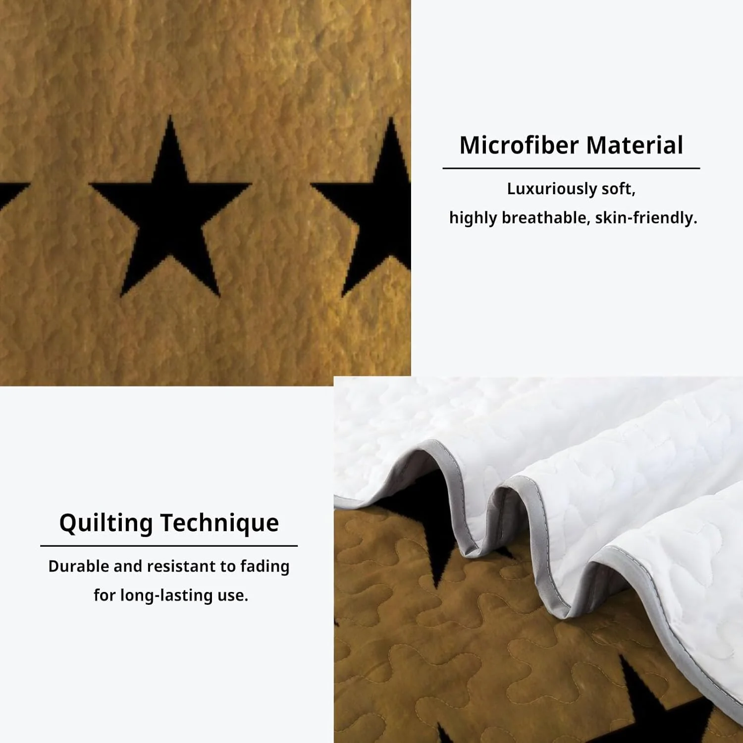 روتختی لحاف دار Allenjoy سایز کوئین، طرح موسیقی نابغه، ست روتختی شاعرانه انقلابی، روکش پارچه ای قابل شستشو به همراه 2 روبالشتی SC00281-007