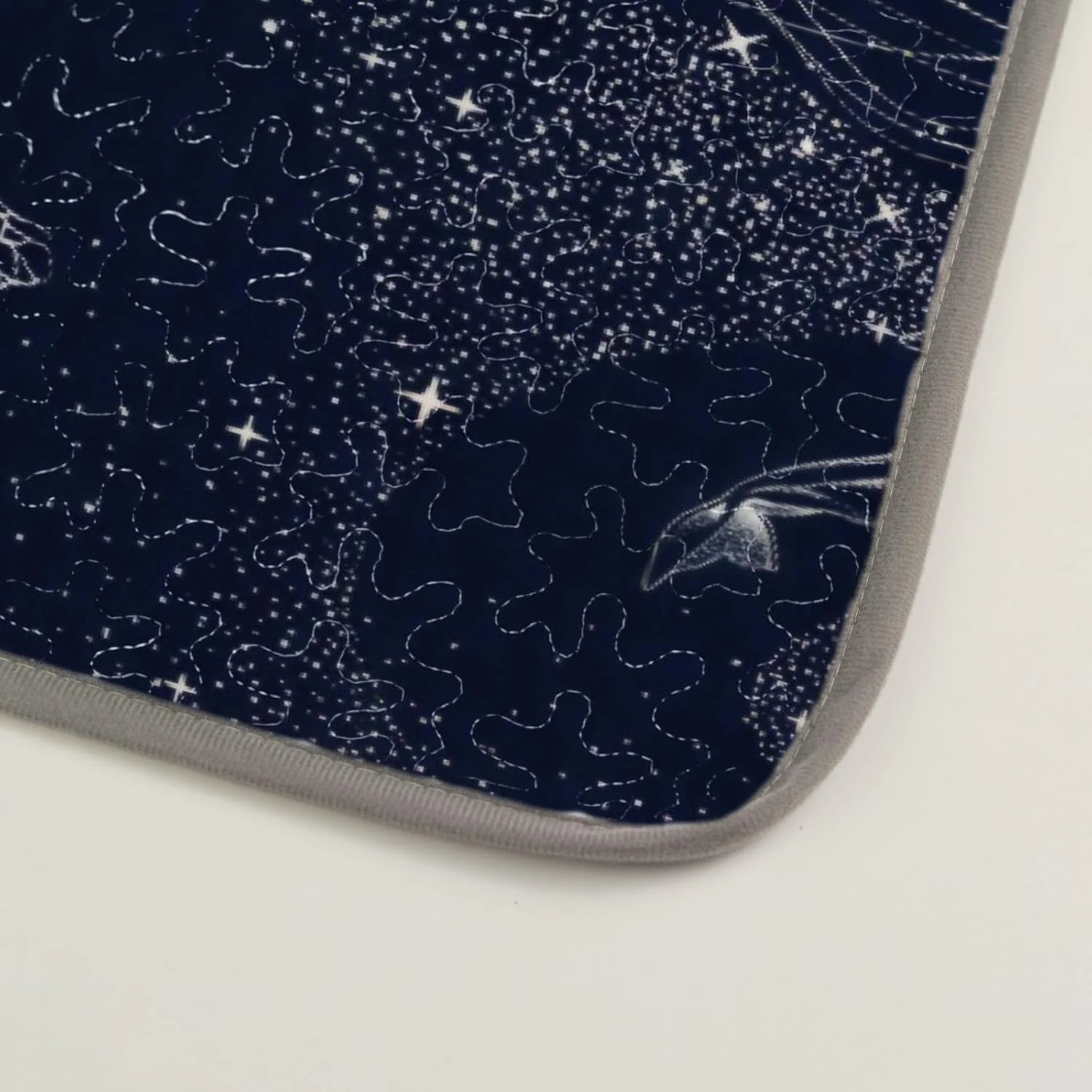 روتختی کوسه ای دو نفره Allenjoy، ست ملحفه کوسه ای، لحاف پارچه ای قابل شستشو با 1 روبالشتی SC00458-007