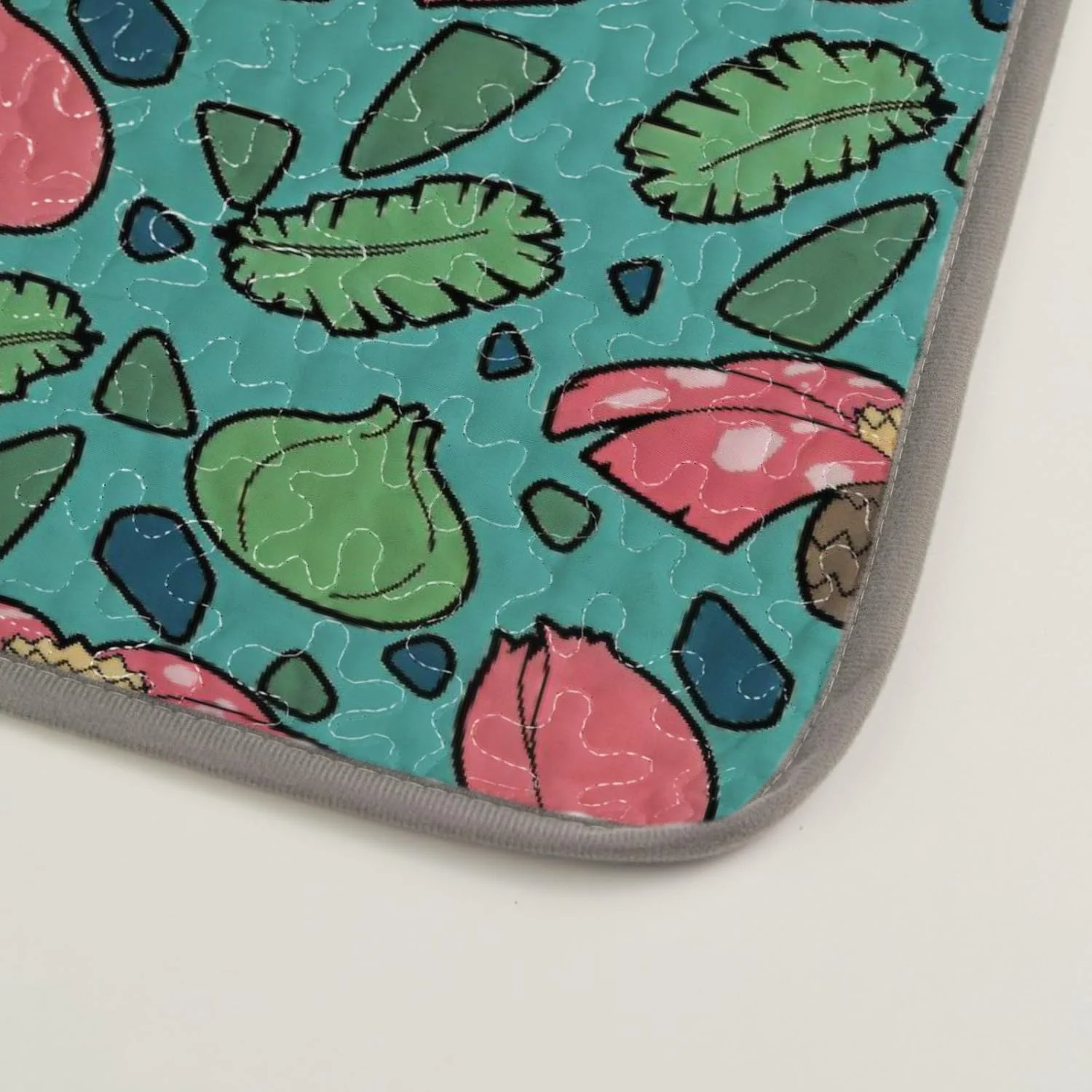 رو تختی سایز کوئین آلنجوی طرح دوستان هیولا، ست روتختی انیمه، لحاف پارچه ای قابل شستشو به همراه 2 روبالشتی SC00461-007