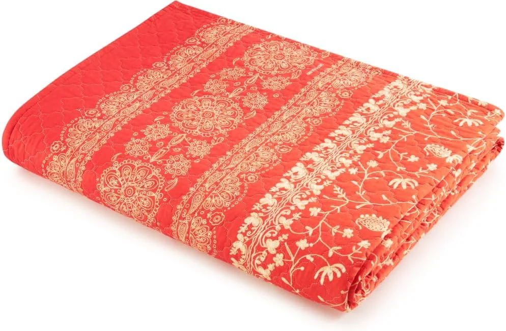 روتختی باستی برنتا 9328486، 100% پنبه، طرح ماندارین O1، ابعاد 220x255 سانتی متر