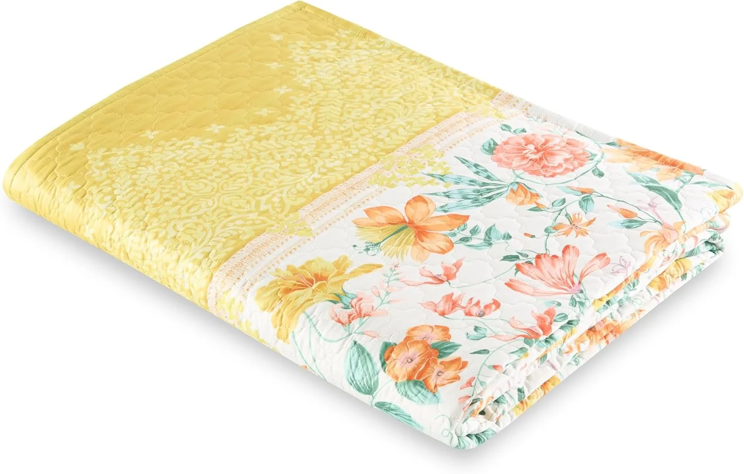 روتختی باستی کازابلانکا 9332278، 100% پنبه، رنگ زرد Y1، ابعاد 265 × 255 سانتی متر روتختی باستی کازابلانکا 9332278، 100% پنبه، رنگ زرد Y1، ابعاد 265 × 255 سانتی متر