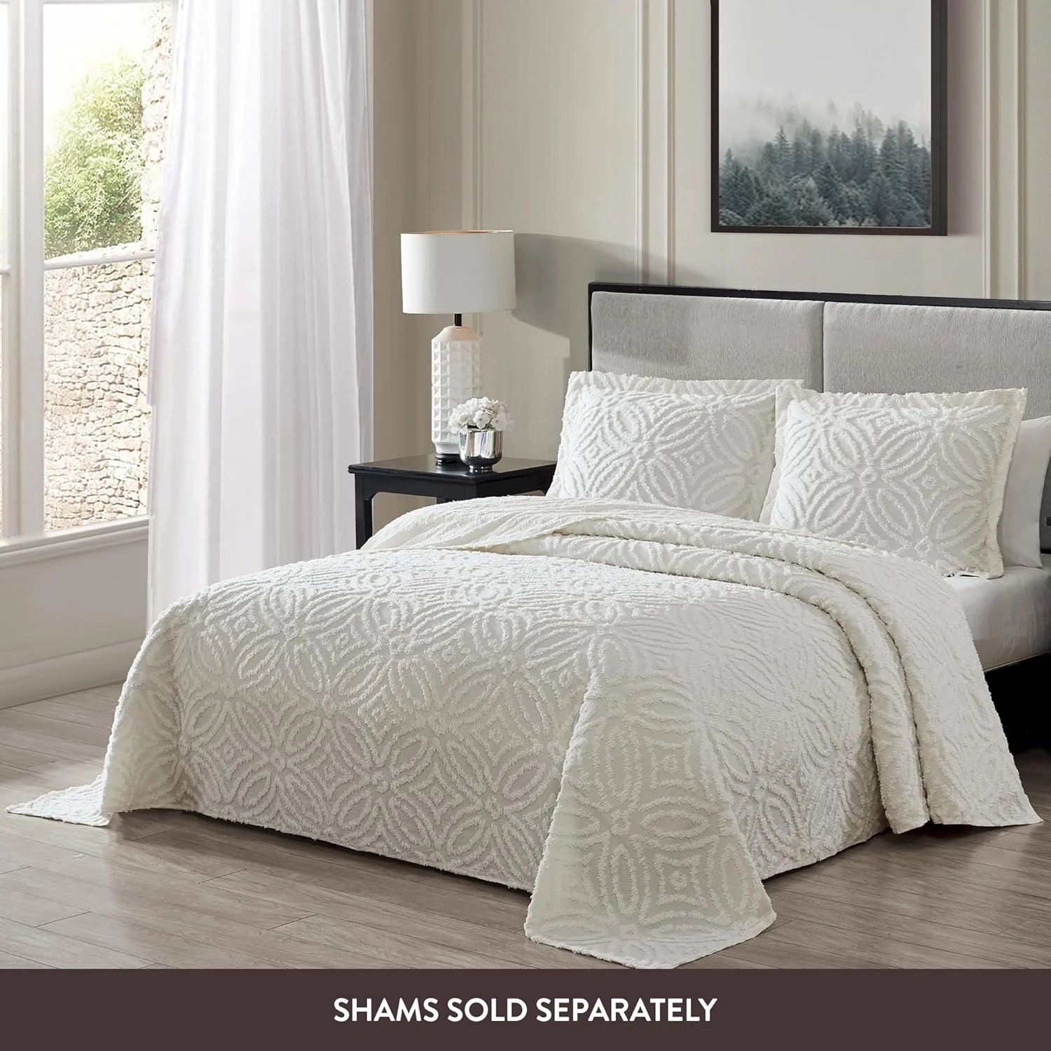 روتختی شنل طرح حلقه ازدواج Beatrice Home Fashions، سایز کوئین