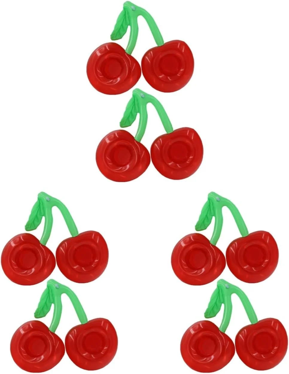 ایفاندوم بسته 6 عددی نگهدارنده نوشیدنی بادی، جای لیوان برای اسباب بازی های استخر، نگهدارنده نوشیدنی بادی برای استخر شنا، جای لیوان برای استخر، دهان دوتایی گیلاس قرمز