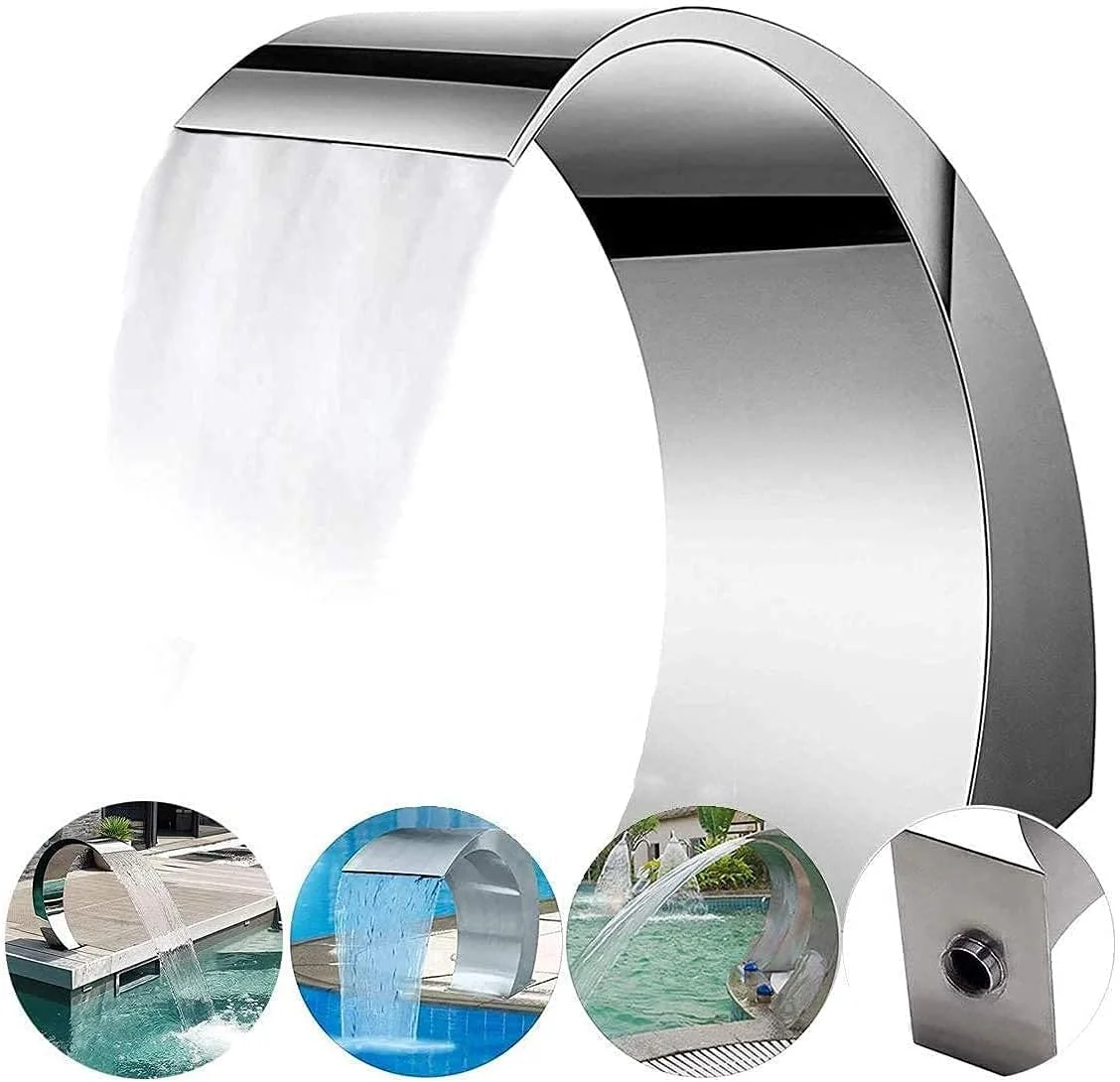 آبنمای استیل آبشار استخر باغی DSFSDG، مناسب برای استخرهای روباز و ویژگی های آبی آبنمای استیل آبشار استخر باغی DSFSDG، مناسب برای استخرهای روباز و ویژگی های آبی