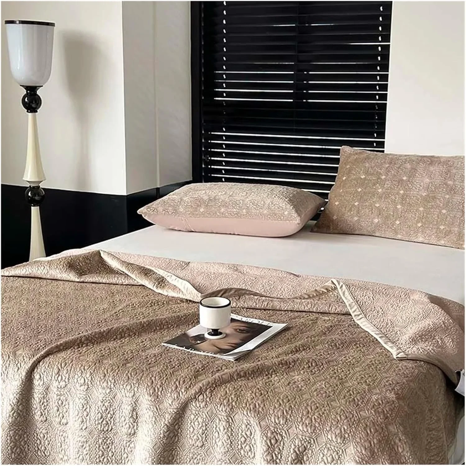 روتختی مخمل نرم به سبک باروک لوکس، ملحفه تخت پنبه ای، رو تختی برای ملحفه تخت، روکش تشک، روتختی های لوکس (D 1 عدد 200cmx230cm)