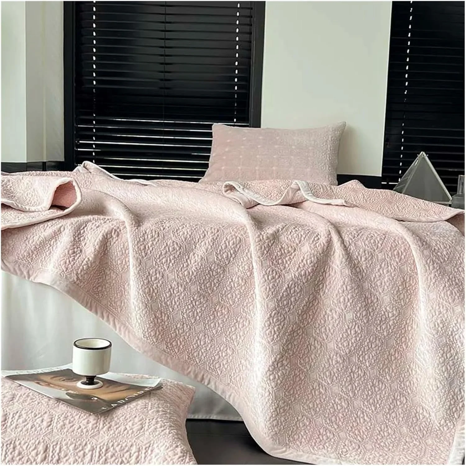 روتختی مخمل نرم به سبک باروک لوکس، ملحفه تختخواب پنبه ای، رو تختی برای ملحفه، روکش تشک، لحاف (B 1 عدد 200cmx230cm)