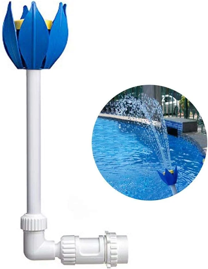 نازل فواره گل پلاستیکی استخر شنا