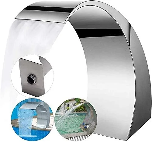 آبنمای استخر، آبشار استیل ضد زنگ، آبنمای باغ، آبنمای استخر، آبگرم، حمام ضربه ای، آبنمای منظره