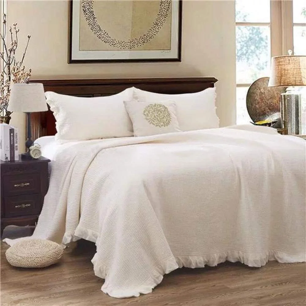 روتختی لحافی سبک کره‌ای، ست ملحفه 3 تکه درجه یک، مناسب تمام فصول، لحاف پنبه‌ای فوق‌العاده نرم، رو تختی چند منظوره دو طرفه/پتو 230x250 سانتی‌متر با 2 روبالشی 50x70 سانتی‌متر، صورتی