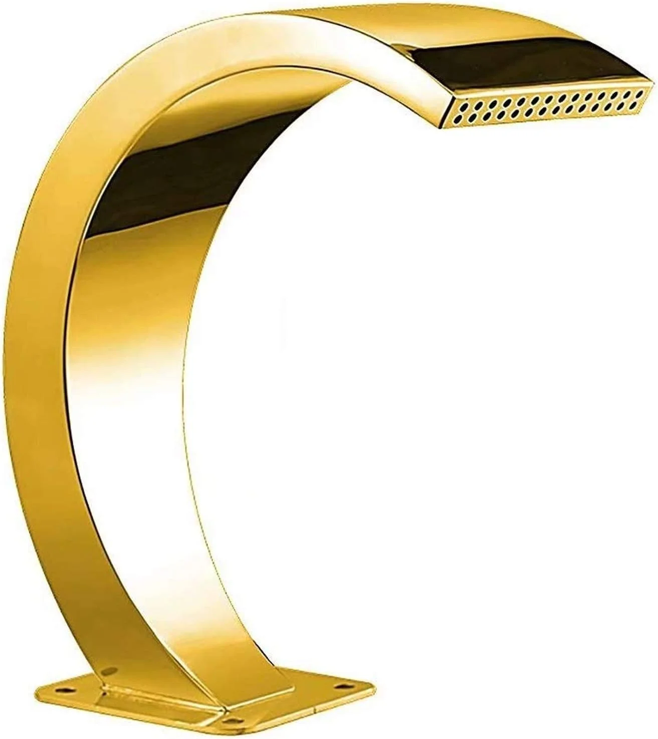 آبنمای استخر، آبنمای استخری آبشاری از جنس استیل ضد زنگ برای باغ