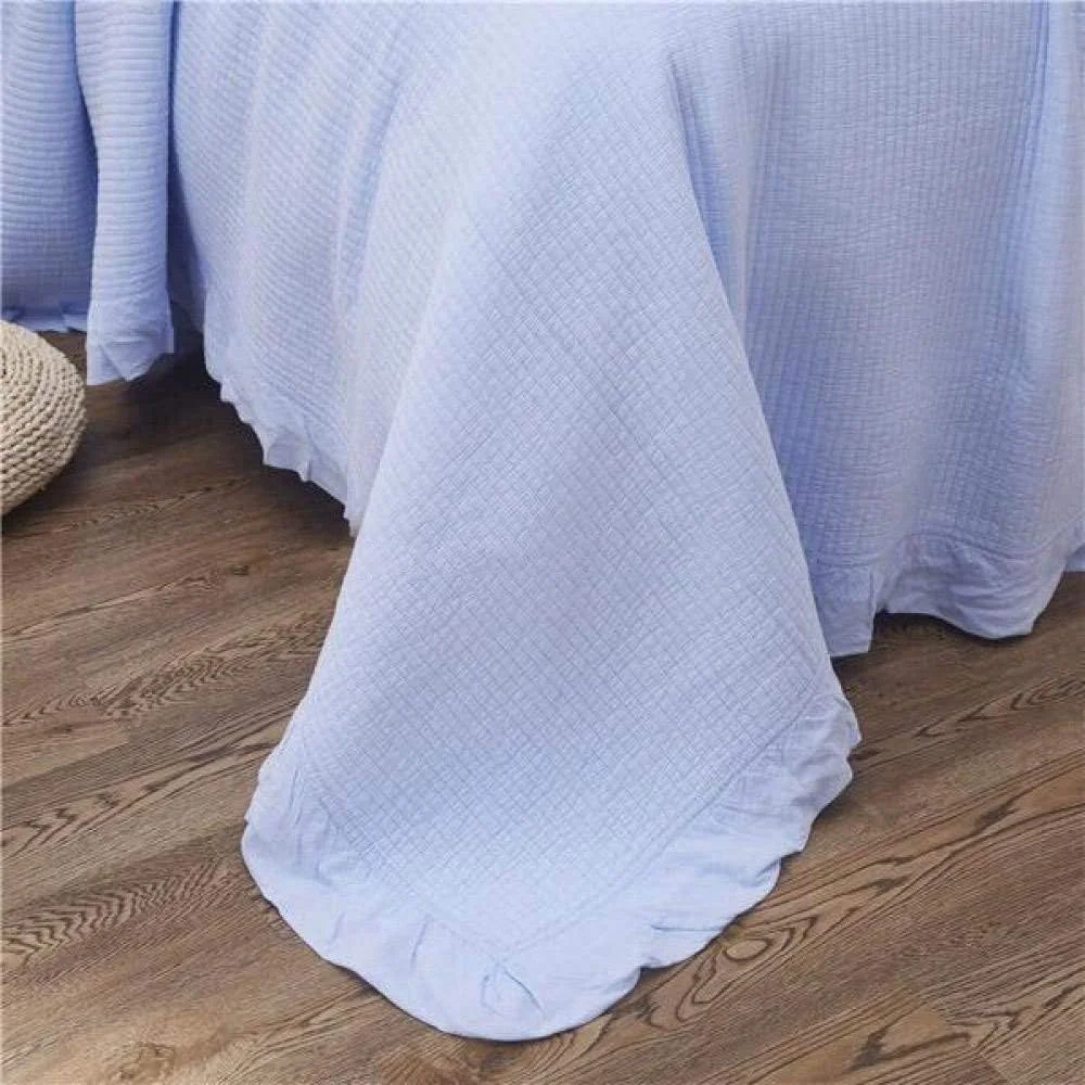 روتختی لحافی سبک کره‌ای، ست ملحفه 3 تکه درجه یک، مناسب تمام فصول، لحاف پنبه‌ای فوق‌العاده نرم، رو تختی چند منظوره دو طرفه/پتو 230x250 سانتی‌متر با 2 روبالشی 50x70 سانتی‌متر، صورتی