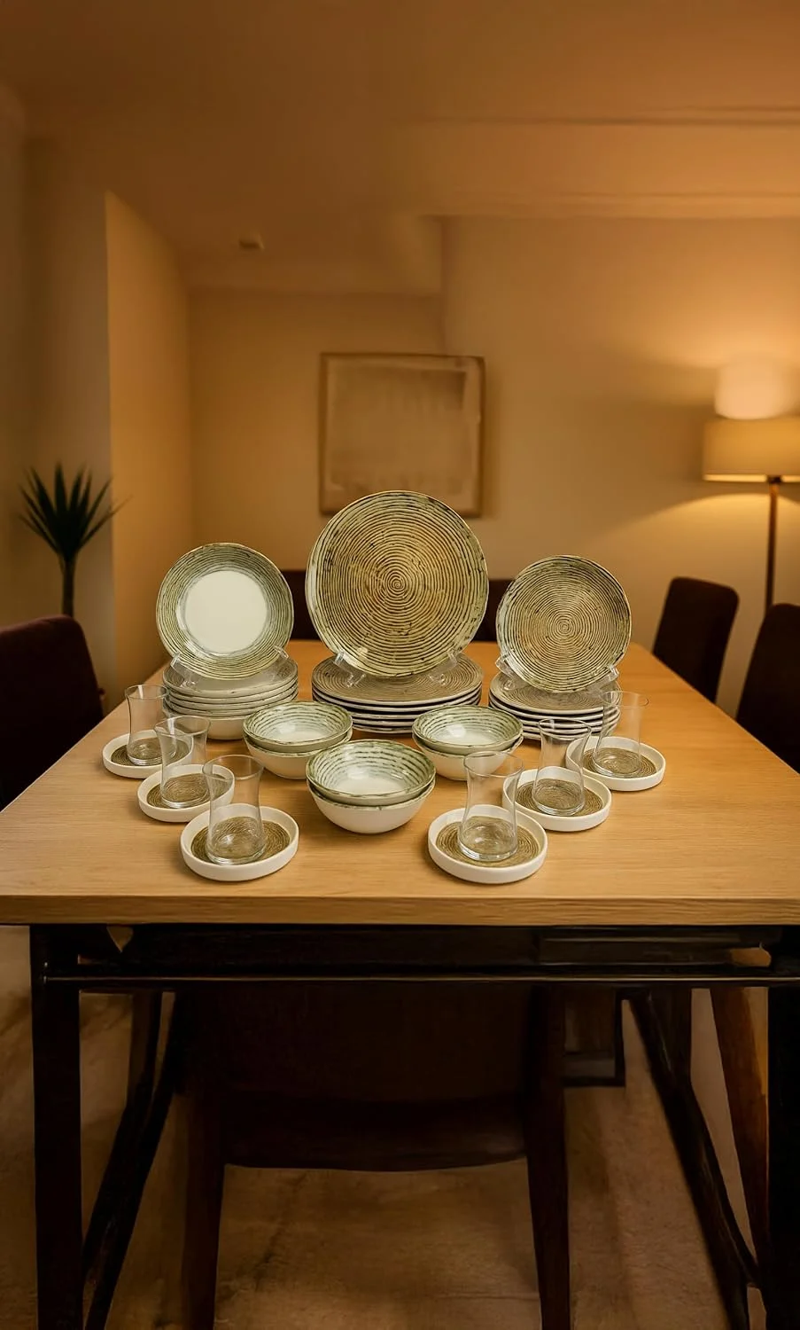 سرویس غذاخوری 36 پارچه چینی لوکس ترکیه ای - ست کامل برای 6 نفر - برند OZO سرویس غذاخوری 36 پارچه چینی لوکس ترکیه ای - ست کامل برای 6 نفر - برند OZO