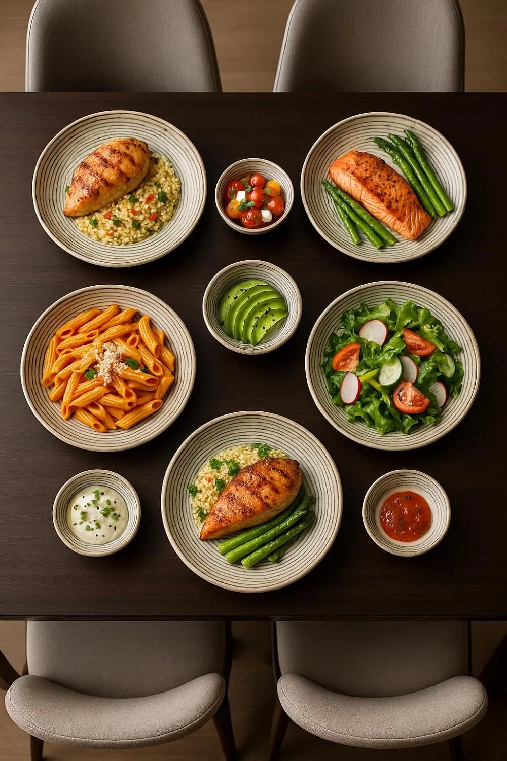 سرویس غذاخوری ۳۶ پارچه چینی لوکس ترکیه ای - ست کامل برای ۶ نفر سرویس غذاخوری ۳۶ پارچه چینی لوکس ترکیه ای - ست کامل برای ۶ نفر