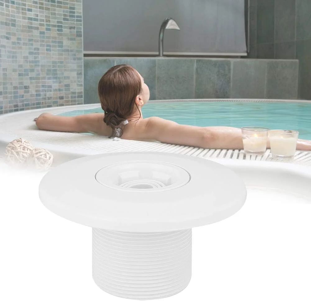 نازل ماساژ استخر، نازل ماساژ جت SPA استخر شنا با قابلیت چرخش 360 درجه، اتصالات برگشتی دیواره استخر 2 اینچی برای نازل ماساژ