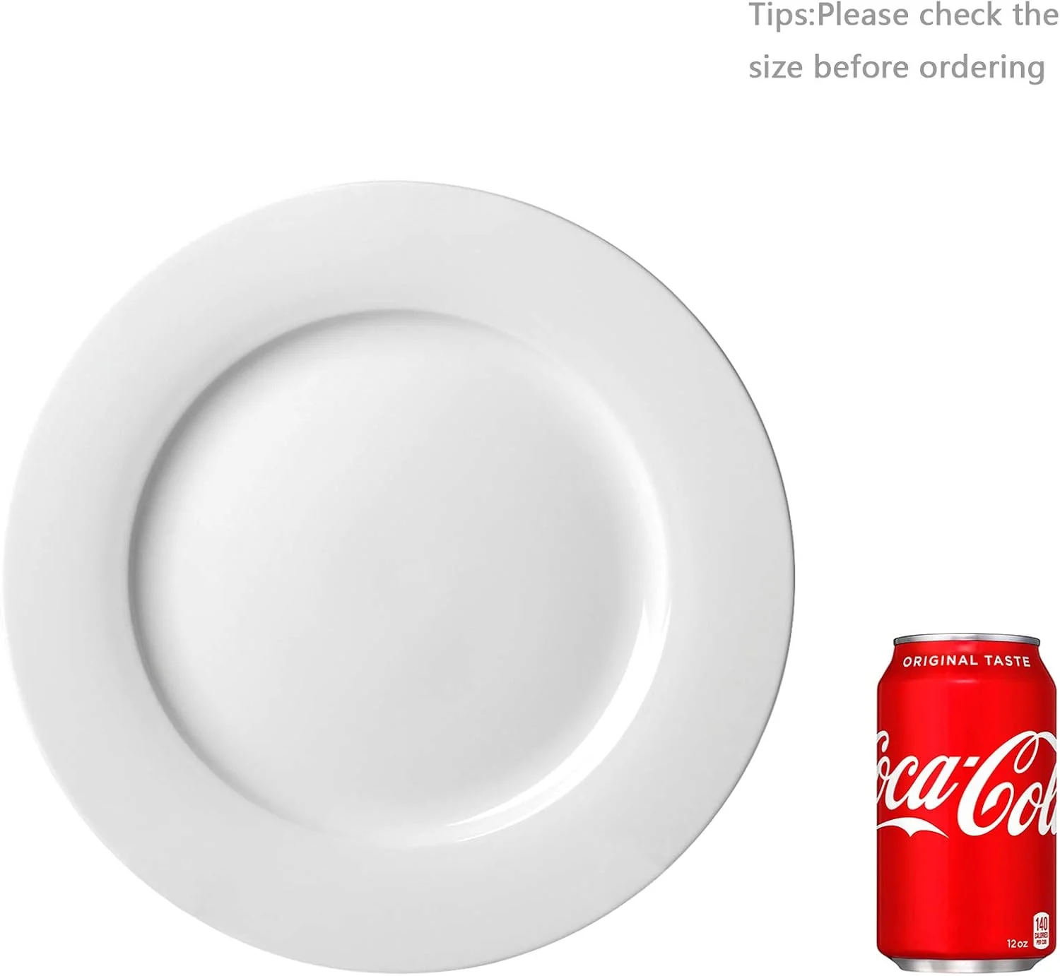 amhomel ست 12 عددی بشقاب غذاخوری سرامیکی سفید، بشقاب گرد دسر یا سالاد، ظروف سرو، ست ظروف غذاخوری، مقاوم در برابر خراش، بدون سرب، قابل استفاده در مایکروویو، فر و ماشین ظرفشویی (10.5 اینچ) amhomel ست 12 عددی بشقاب غذاخوری سرامیکی سفید، بشقاب گرد دسر یا سالاد، ظروف سرو، ست ظروف غذاخوری، مقاوم در برابر خراش، بدون سرب، قابل استفاده در مایکروویو، فر و ماشین ظرفشویی (10.5 اینچ)