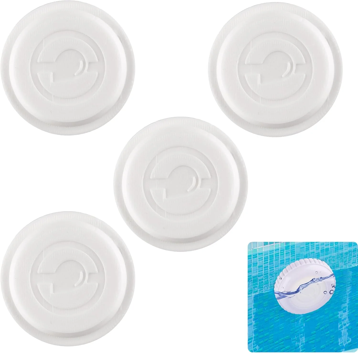 نازل جت استخر Dsyboko، 4 عددی، درپوش ضد یخ لوله زمستانی برای استخرهای Hayward، سازگار با نازل های ورودی Hayward، درپوش یخ زدگی، قطعات جایگزین پلاگین زمستانی جت برگشتی استخر