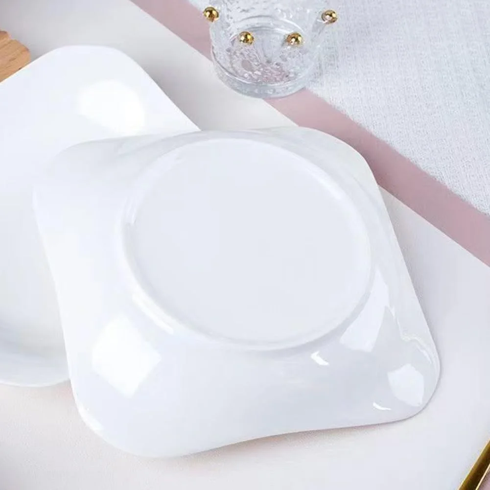 ست ظروف غذاخوری سرامیکی، ست 6 عددی کاسه پاستا سفید ساده، کاسه های بزرگ سالاد، ست کاسه های سرو پیش غذا مدرن قابل چیدن، کاسه های سس خوری با قابلیت تمیز کردن آسان (مربع 7.5 اینچی) ست ظروف غذاخوری سرامیکی، ست 6 عددی کاسه پاستا سفید ساده، کاسه های بزرگ سالاد، ست کاسه های سرو پیش غذا مدرن قابل چیدن، کاسه های سس خوری با قابلیت تمیز کردن آسان (مربع 7.5 اینچی)