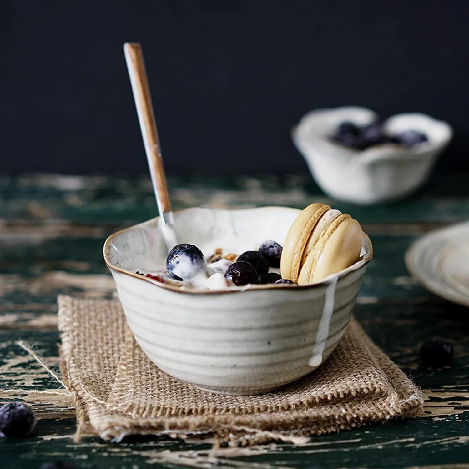 سرویس ظروف غذاخوری سرامیکی، مناسب برای 4 نفر، مجموعه 15 تکه ظروف غذاخوری سنگی، مجموعه ظروف چینی، مجموعه بشقاب و کاسه برای 4 نفر سرویس ظروف غذاخوری سرامیکی، مناسب برای 4 نفر، مجموعه 15 تکه ظروف غذاخوری سنگی، مجموعه ظروف چینی، مجموعه بشقاب و کاسه برای 4 نفر