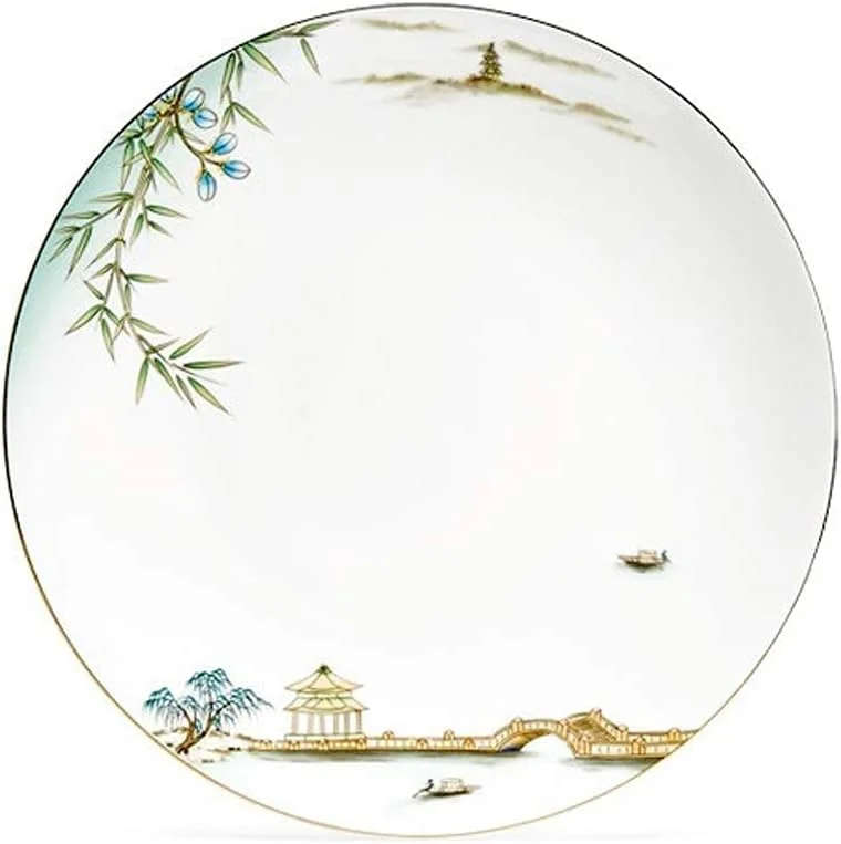 سرویس ظروف غذاخوری سرامیکی 32 تکه شامل کاسه/بشقاب/قاشق | سرویس غذاخوری چینی استخوانی با طرح ضیافت دریاچه غربی، ست ترکیبی ظروف چینی سرویس ظروف غذاخوری سرامیکی 32 تکه شامل کاسه/بشقاب/قاشق | سرویس غذاخوری چینی استخوانی با طرح ضیافت دریاچه غربی، ست ترکیبی ظروف چینی