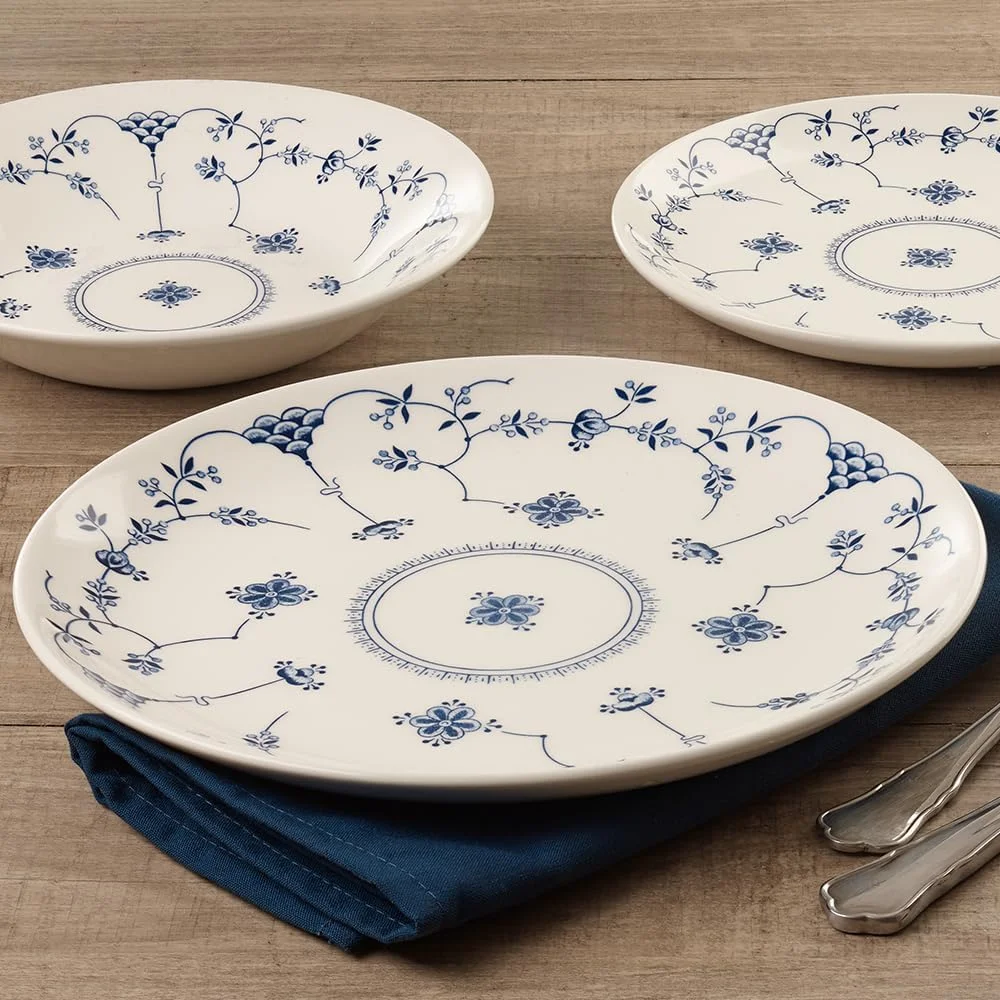 Churchill Queen's, Finlandia، بشقاب سالاد 20 سانتی متری، ست 6 عددی، ساخت انگلستان Churchill Queen's, Finlandia، بشقاب سالاد 20 سانتی متری، ست 6 عددی، ساخت انگلستان