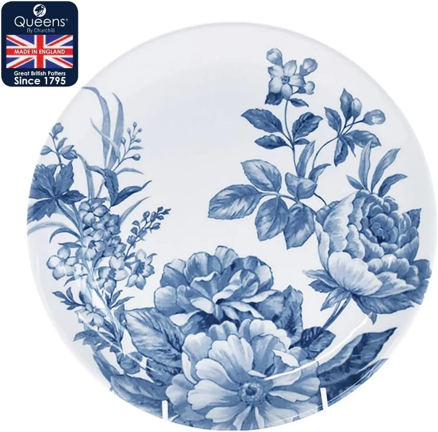 سرویس غذاخوری 12 پارچه چرچیل کویینز، طرح شکوفه بهاری، ساخت انگلستان سرویس غذاخوری 12 پارچه چرچیل کویینز، طرح شکوفه بهاری، ساخت انگلستان