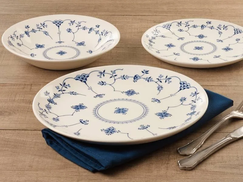 Churchill Queen's, Finlandia، بشقاب سالاد 20 سانتی متری، ست 6 عددی، ساخت انگلستان Churchill Queen's, Finlandia، بشقاب سالاد 20 سانتی متری، ست 6 عددی، ساخت انگلستان