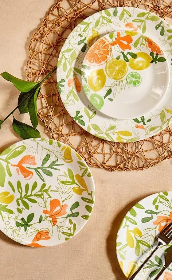 سرویس غذاخوری 12 پارچه کورل طرح میوه های مدرن، سفید، 1146866 سرویس غذاخوری 12 پارچه کورل طرح میوه های مدرن، سفید، 1146866