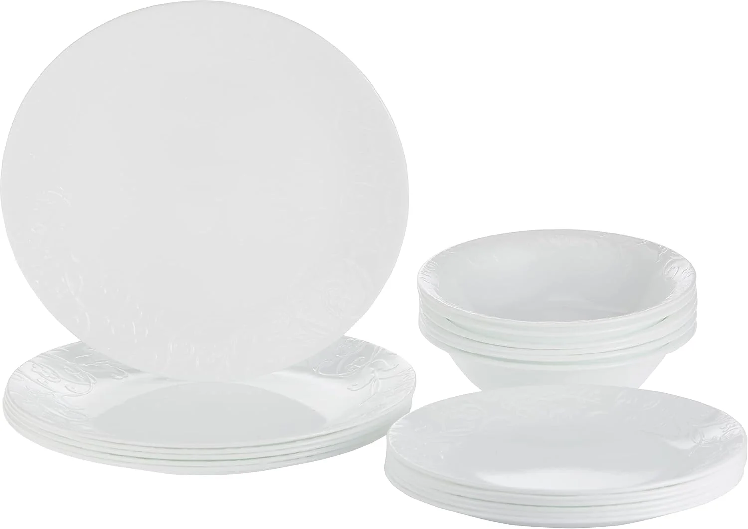 سرویس غذاخوری 18 پارچه Corelle Bella Faenza سفید سرویس غذاخوری 18 پارچه Corelle Bella Faenza سفید