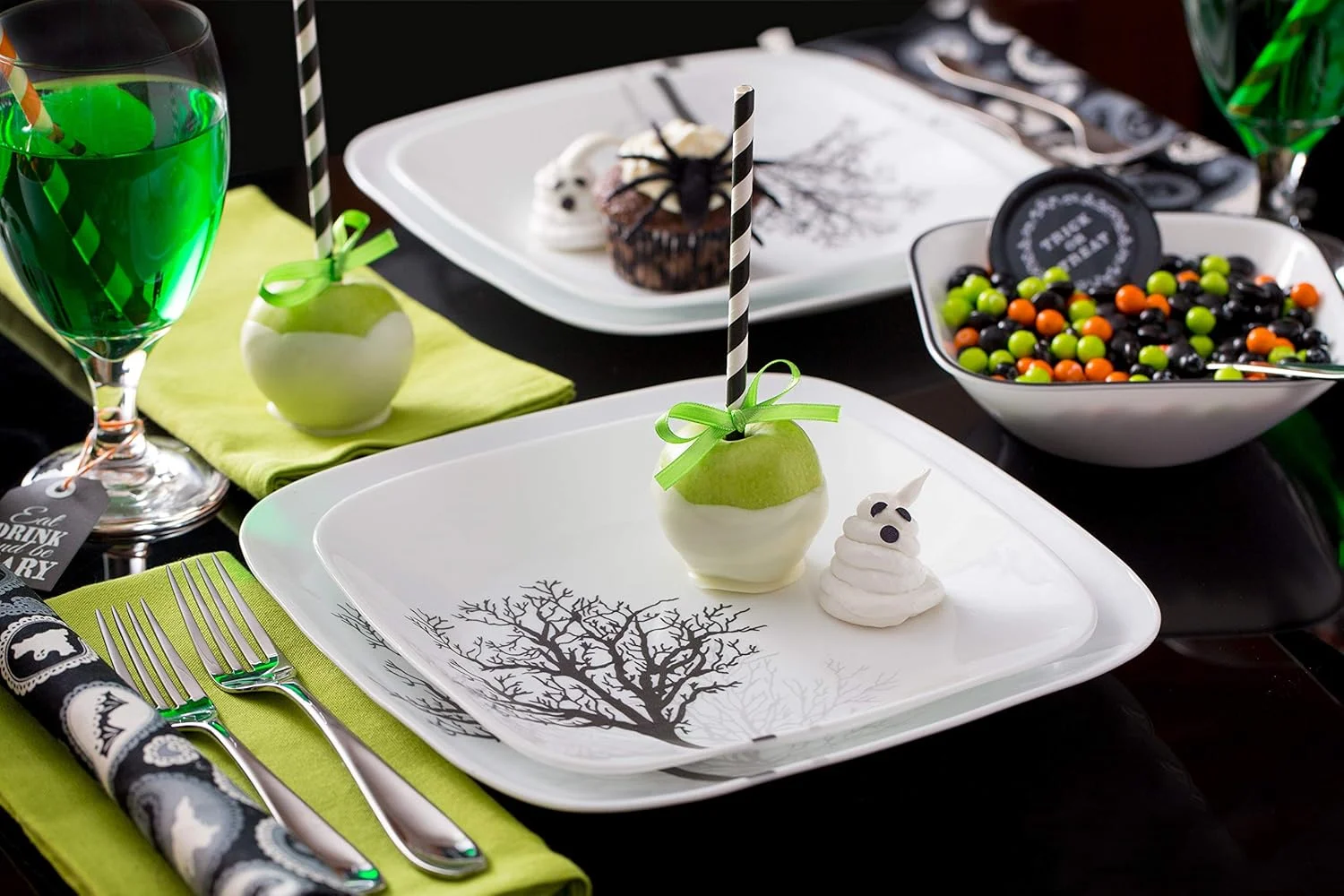 سرویس غذاخوری 18 پارچه مربع کورل، مناسب برای 6 نفر مدل 1134340 سرویس غذاخوری 18 پارچه مربع کورل، مناسب برای 6 نفر مدل 1134340