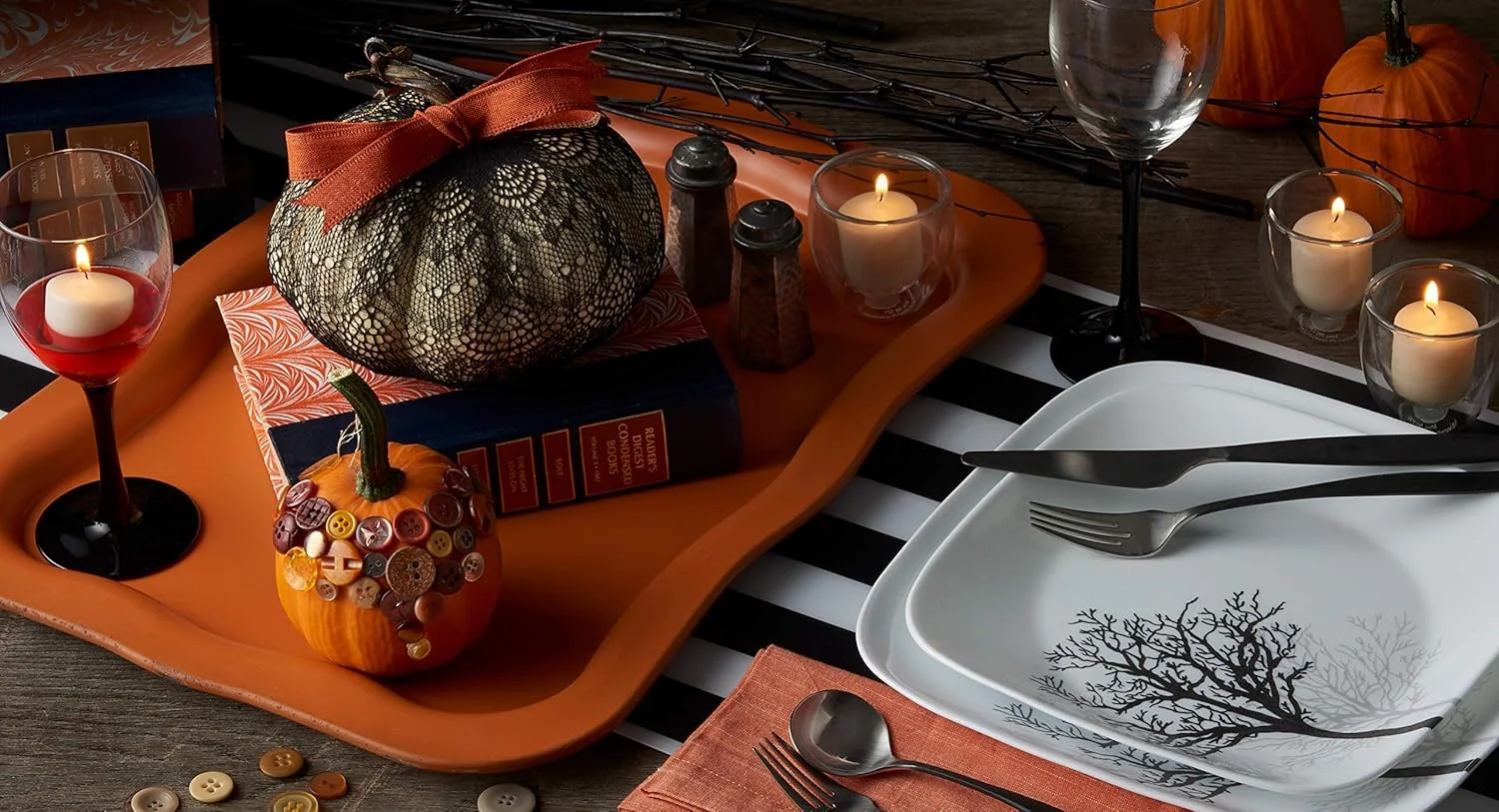 سرویس غذاخوری 18 پارچه مربع کورل، مناسب برای 6 نفر مدل 1134340 سرویس غذاخوری 18 پارچه مربع کورل، مناسب برای 6 نفر مدل 1134340