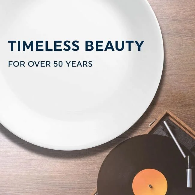 ست بشقاب غذاخوری کورل Livingware سفید یخی زمستانی، 26 سانتی متر، 6 عددی ست بشقاب غذاخوری کورل Livingware سفید یخی زمستانی، 26 سانتی متر، 6 عددی