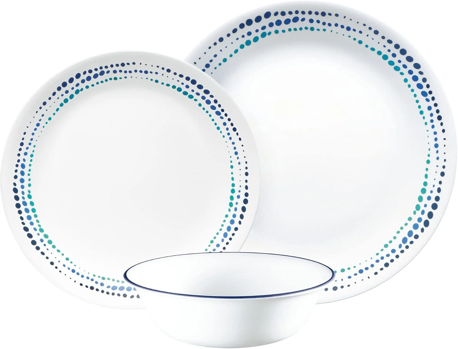 ظروف غذاخوری شیشه ای کورل ویترله، ست 12 پارچه، سفید کورنینگ ظروف غذاخوری شیشه ای کورل ویترله، ست 12 پارچه، سفید کورنینگ