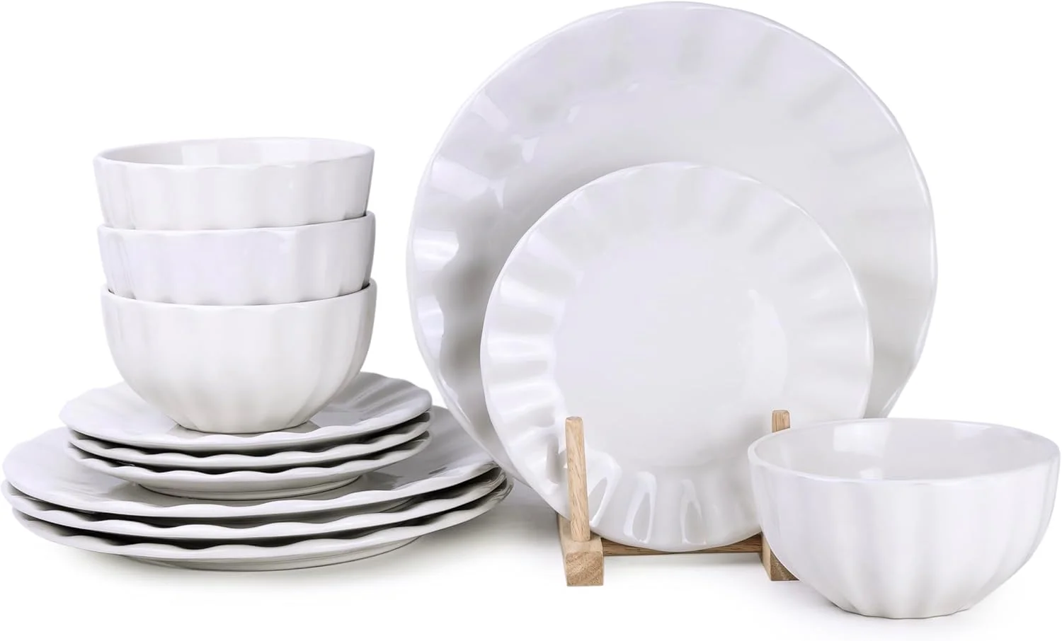 سرویس غذاخوری 12 پارچه لعاب دار Cuisine Art SUZY - کرم، شامل 4 بشقاب غذاخوری (26.5 سانتی متر)، 4 بشقاب پیش دستی (21 سانتی متر)، 4 کاسه (15.2 سانتی متر)، ظروف غذاخوری شیک و بادوام سرویس غذاخوری 12 پارچه لعاب دار Cuisine Art SUZY - کرم، شامل 4 بشقاب غذاخوری (26.5 سانتی متر)، 4 بشقاب پیش دستی (21 سانتی متر)، 4 کاسه (15.2 سانتی متر)، ظروف غذاخوری شیک و بادوام