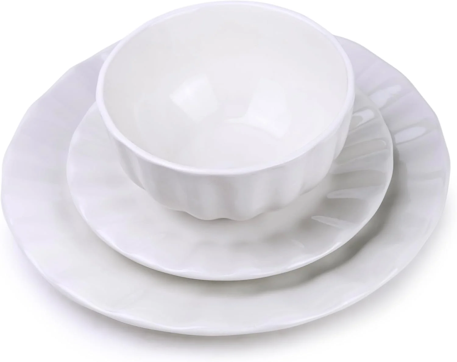 سرویس غذاخوری 12 پارچه لعاب دار Cuisine Art SUZY - کرم، شامل 4 بشقاب غذاخوری (26.5 سانتی متر)، 4 بشقاب پیش دستی (21 سانتی متر)، 4 کاسه (15.2 سانتی متر)، ظروف غذاخوری شیک و بادوام سرویس غذاخوری 12 پارچه لعاب دار Cuisine Art SUZY - کرم، شامل 4 بشقاب غذاخوری (26.5 سانتی متر)، 4 بشقاب پیش دستی (21 سانتی متر)، 4 کاسه (15.2 سانتی متر)، ظروف غذاخوری شیک و بادوام