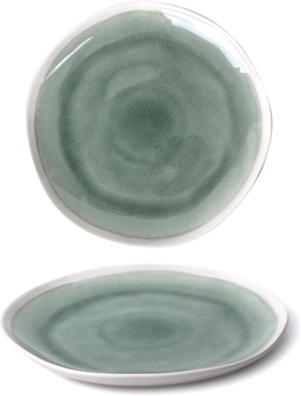 بشقاب شام خوری سبز زنبقی Cuisine Art - 27 سانتی متر | بشقاب سرامیکی گرد | ظروف سنگی بادوام و شیک | قابل استفاده در مایکروویو و ماشین ظرفشویی | بشقاب شام خوری شیک برای استفاده روزمره یا مناسبت های خاص بشقاب شام خوری سبز زنبقی Cuisine Art - 27 سانتی متر | بشقاب سرامیکی گرد | ظروف سنگی بادوام و شیک | قابل استفاده در مایکروویو و ماشین ظرفشویی | بشقاب شام خوری شیک برای استفاده روزمره یا مناسبت های خاص