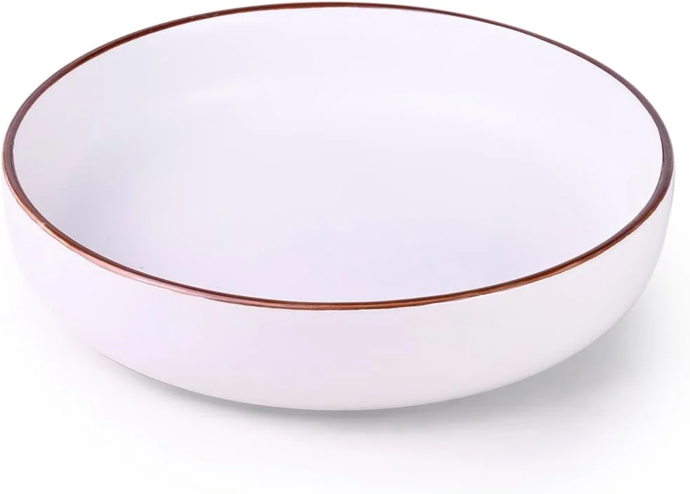 سرویس غذاخوری 12 پارچه سرامیکی Cuisine Art IRA - کرم و آبی، شامل 4 بشقاب غذاخوری (26.7 سانتی متر)، 4 بشقاب پیش دستی (20.3 سانتی متر)، 4 کاسه (20.3 سانتی متر)، ظروف غذاخوری شیک و بادوام سرویس غذاخوری 12 پارچه سرامیکی Cuisine Art IRA - کرم و آبی، شامل 4 بشقاب غذاخوری (26.7 سانتی متر)، 4 بشقاب پیش دستی (20.3 سانتی متر)، 4 کاسه (20.3 سانتی متر)، ظروف غذاخوری شیک و بادوام