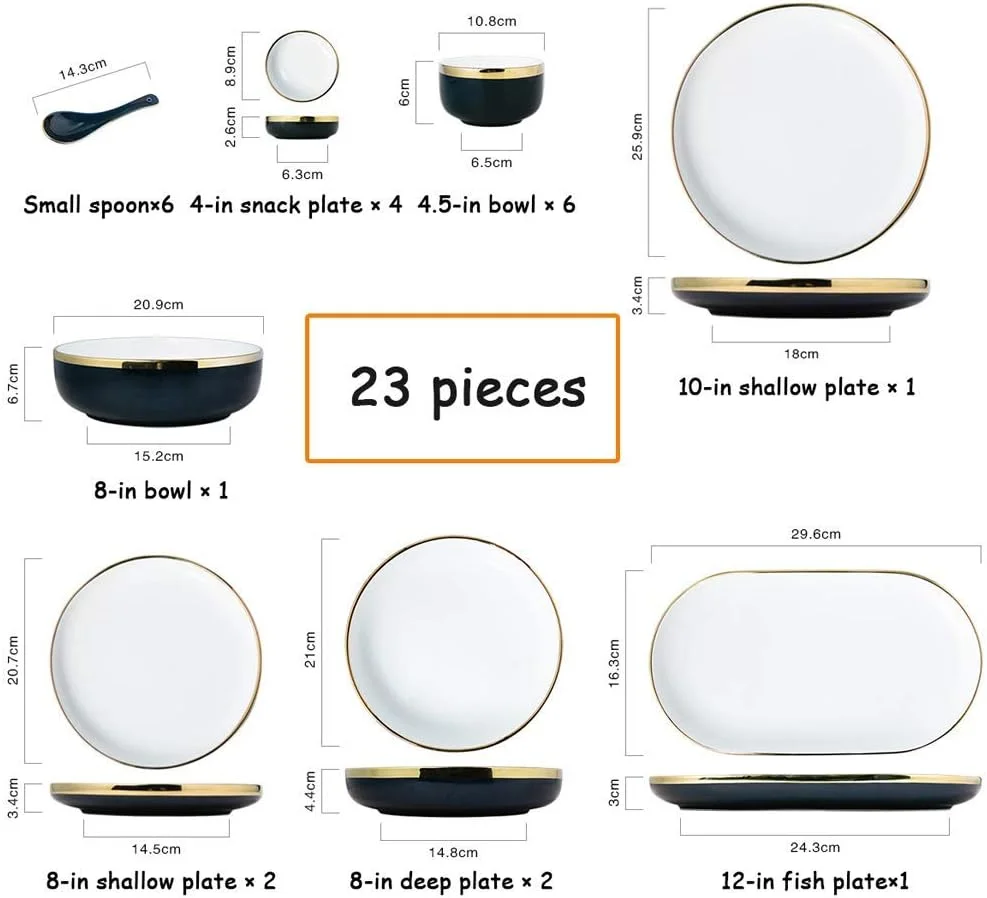 سرویس غذاخوری، سرویس غذاخوری سرامیکی، ست ترکیبی 23 تکه фарфоровый سبز تیره Phnom Penh شامل بشقاب/کاسه/قاشق - سرویس غذاخوری به سبک اروپایی برای رستوران سرویس غذاخوری، سرویس غذاخوری سرامیکی، ست ترکیبی 23 تکه фарфоровый سبز تیره Phnom Penh شامل بشقاب/کاسه/قاشق - سرویس غذاخوری به سبک اروپایی برای رستوران