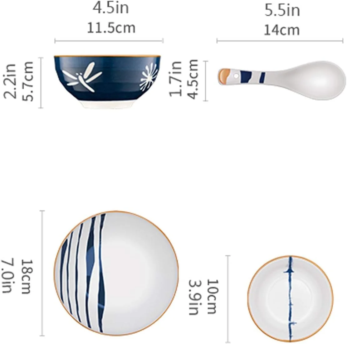 ست ظروف غذاخوری 12 پارچه، ست بشقاب سرامیکی شامل بشقاب، دیس، کاسه، برای 4 نفر، ظروف غذاخوری مدرن روستیک ست ظروف غذاخوری 12 پارچه، ست بشقاب سرامیکی شامل بشقاب، دیس، کاسه، برای 4 نفر، ظروف غذاخوری مدرن روستیک