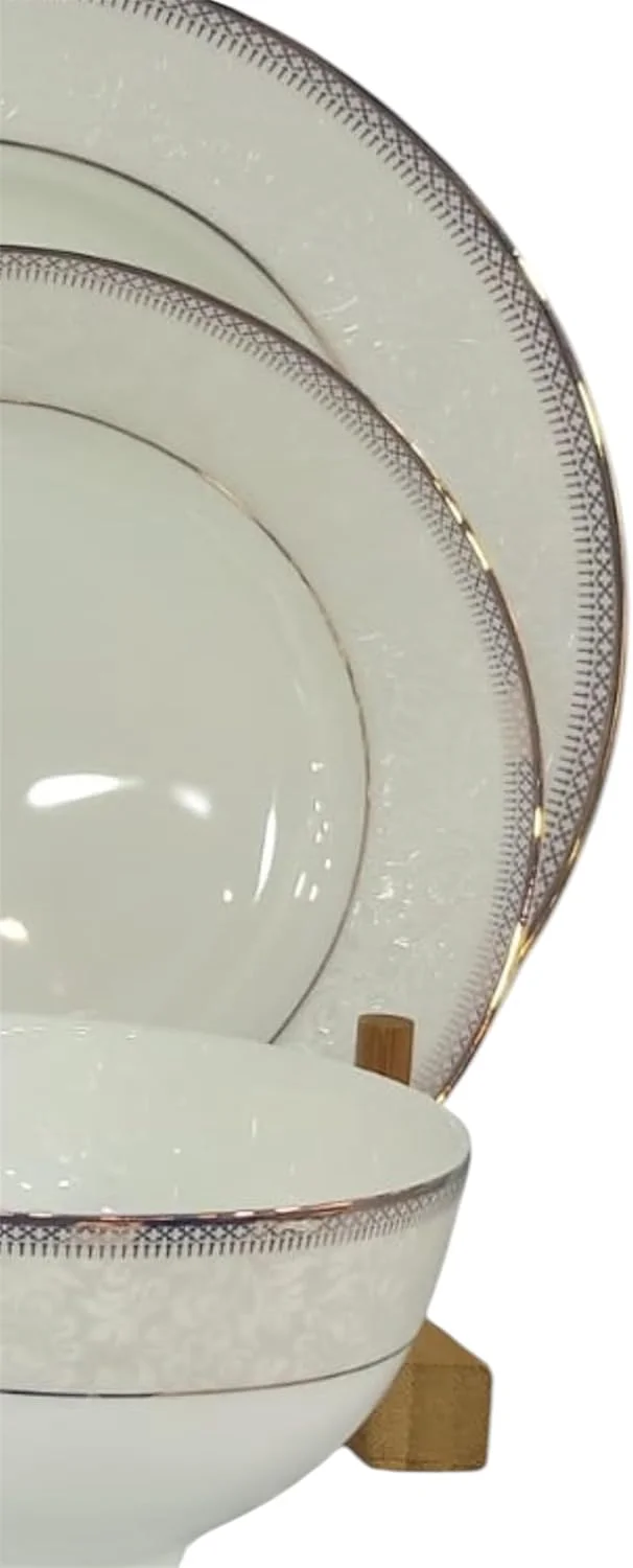 سرویس غذاخوری 29 پارچه برای 6 نفر، ظروف سفید با طراحی زیبا، سرویس ظروف چینی - ست فامی ور ممتاز سرویس غذاخوری 29 پارچه برای 6 نفر، ظروف سفید با طراحی زیبا، سرویس ظروف چینی - ست فامی ور ممتاز