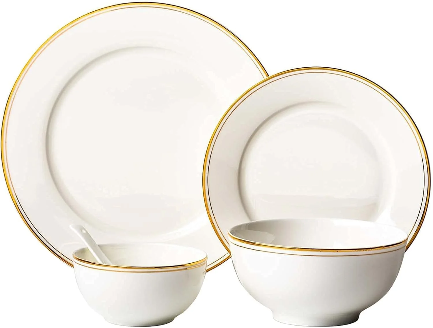 ست غذاخوری 4 تکه طرح نوردیک، ظروف پنوم پن، شامل کاسه ساده، بشقاب میوه، ظروف غذاخوری چینی خانگی ست غذاخوری 4 تکه طرح نوردیک، ظروف پنوم پن، شامل کاسه ساده، بشقاب میوه، ظروف غذاخوری چینی خانگی