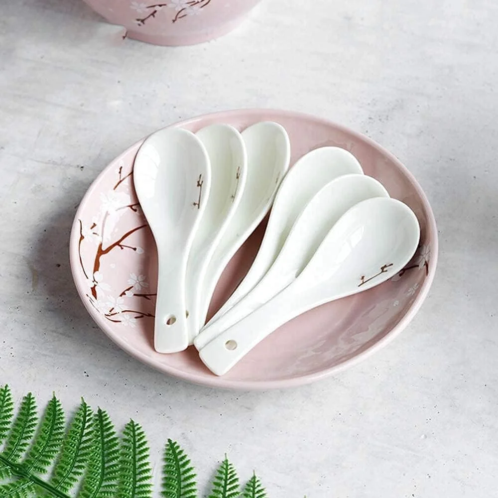 ست ظروف شام لوکس برای مهمانی یا مراسم، ست 18 پارچه ظروف غذاخوری - ست آشپزخانه سرامیکی - 8 کاسه، 4 بشقاب خورشت خوری و 6 قاشق غذاخوری - مهمانی خانوادگی رستوران ست ظروف شام لوکس برای مهمانی یا مراسم، ست 18 پارچه ظروف غذاخوری - ست آشپزخانه سرامیکی - 8 کاسه، 4 بشقاب خورشت خوری و 6 قاشق غذاخوری - مهمانی خانوادگی رستوران