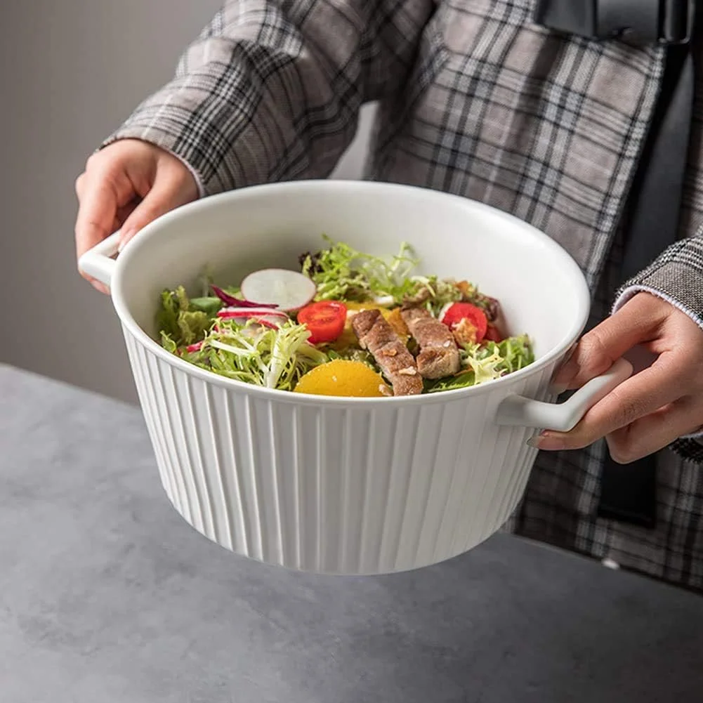 سرویس غذاخوری 26 پارچه برای 5 نفر، سرویس ظروف سرامیکی، سرویس ظروف به سبک فرانسوی، ست بشقاب و کاسه راه راه آبی سفید، مجموعه کامل ترکیبی چینی سرویس غذاخوری 26 پارچه برای 5 نفر، سرویس ظروف سرامیکی، سرویس ظروف به سبک فرانسوی، ست بشقاب و کاسه راه راه آبی سفید، مجموعه کامل ترکیبی چینی