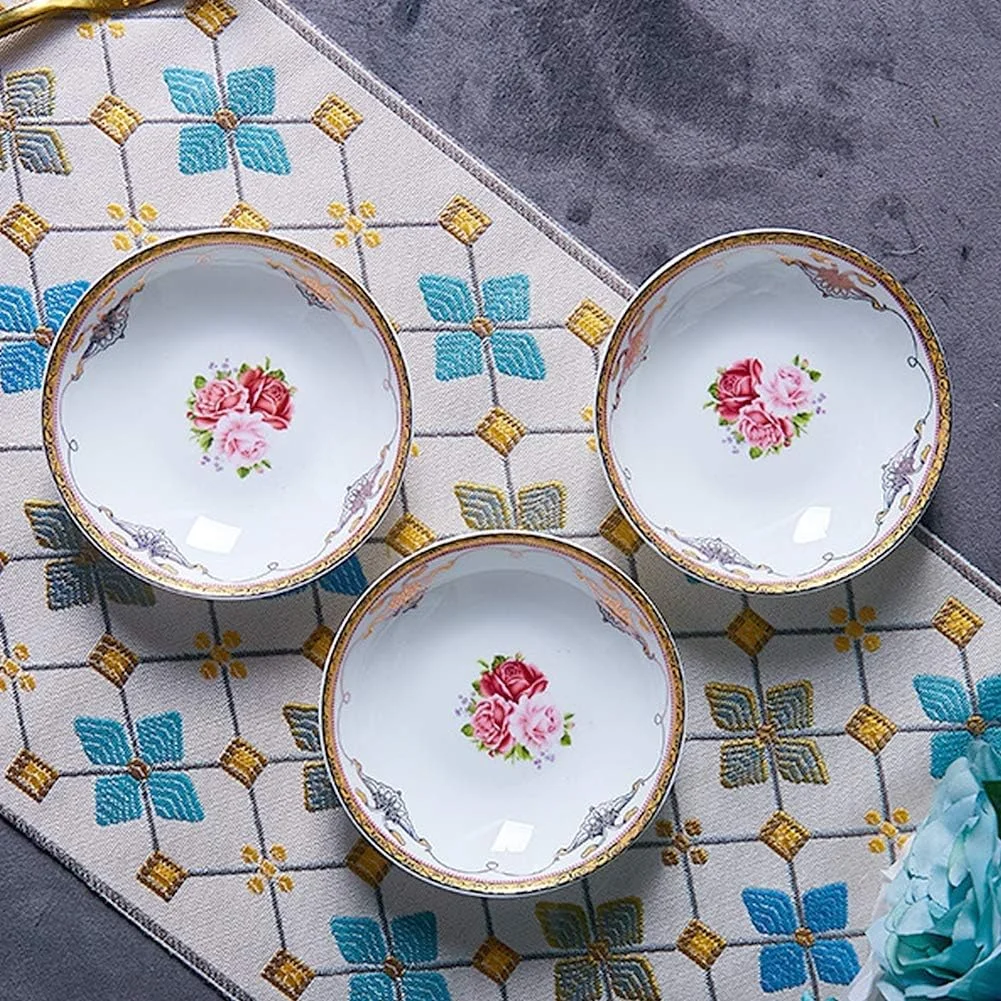 ست ظروف غذاخوری شیک، ست ظروف چینی استخوانی گلدار، ست ظروف غذاخوری چینی/بشقاب/کاسه، ست ظروف سرامیکی 16 تکه ست ظروف غذاخوری شیک، ست ظروف چینی استخوانی گلدار، ست ظروف غذاخوری چینی/بشقاب/کاسه، ست ظروف سرامیکی 16 تکه