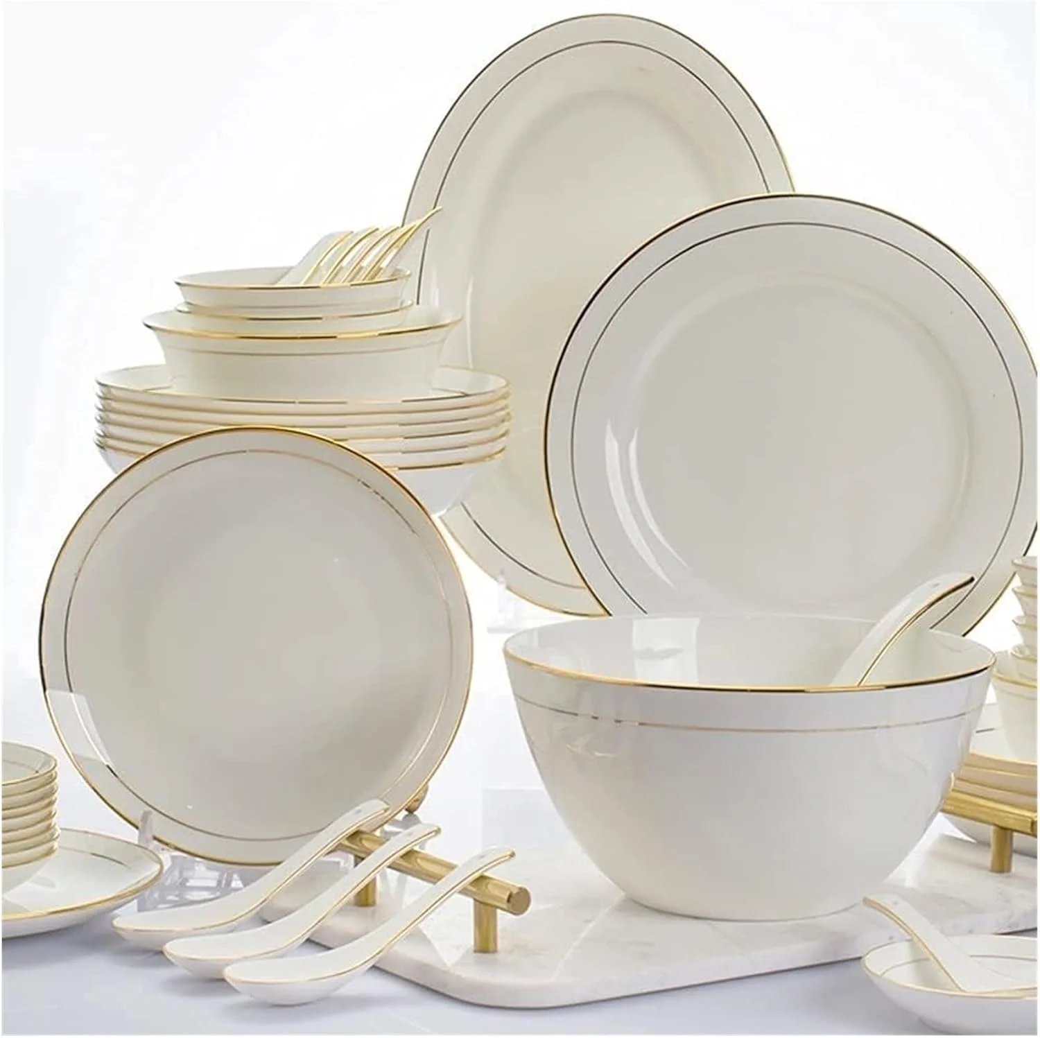 سرویس ظروف غذاخوری لوکس خانوادگی، سرویس غذاخوری سرامیکی 32/58 تکه، ظروف غذاخوری، بشقاب، سرویس ترکیبی سرامیکی سرویس ظروف غذاخوری لوکس خانوادگی، سرویس غذاخوری سرامیکی 32/58 تکه، ظروف غذاخوری، بشقاب، سرویس ترکیبی سرامیکی