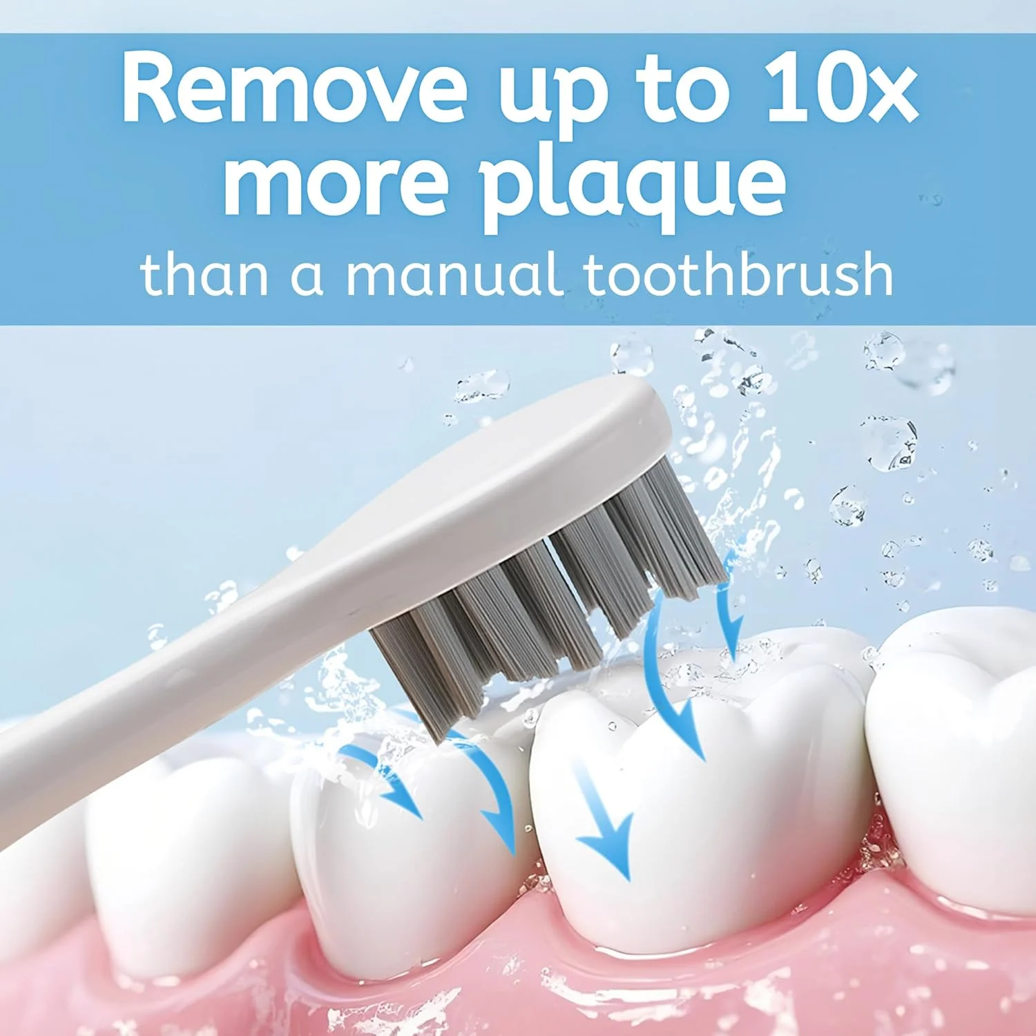 مسواک برقی BarberBoss با 6 سری و سنسور فشار، مسواک شارژی بزرگسالان با 5 حالت، تایمر هوشمند، مسواک با کیف مسافرتی مسواک برقی BarberBoss با 6 سری و سنسور فشار، مسواک شارژی بزرگسالان با 5 حالت، تایمر هوشمند، مسواک با کیف مسافرتی